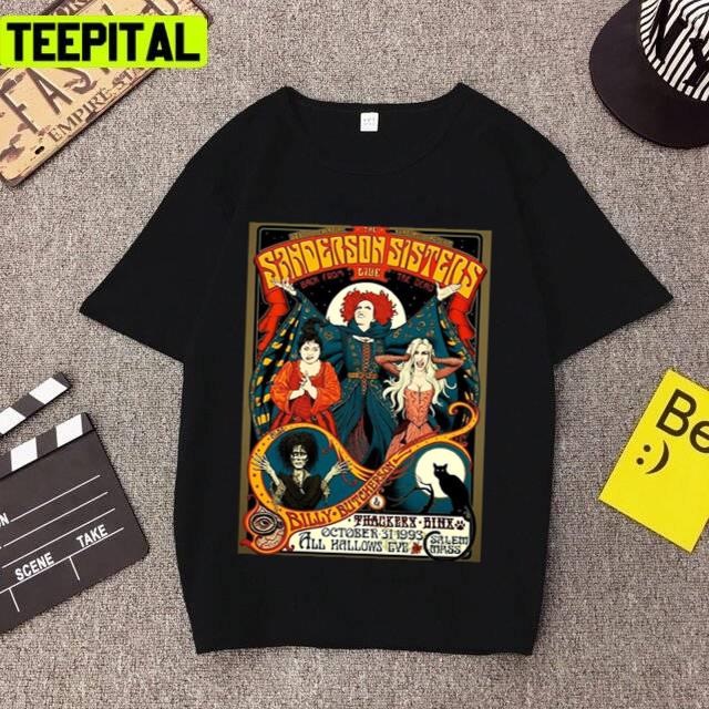 Sanderson Sisters Vintage Fan Art Hocus Pocus Unisex T-Shirt Sanderson Sisters Vintage Fan Art Hocus Pocus Unisex T-Shirt