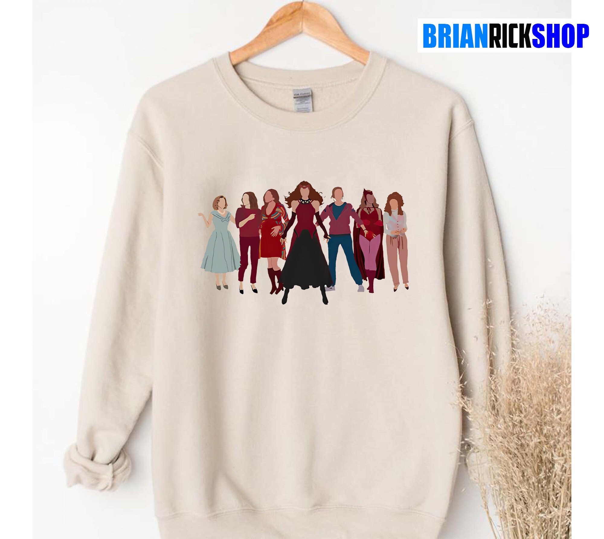 Scarlet Witch Docter Strange 2 Art Unisex Sweatshirt Scarlet Witch Docter Strange 2 Art Unisex Sweatshirt