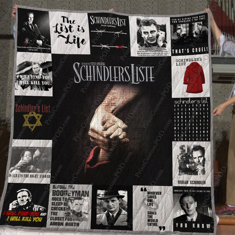 Schindler's List Quilt Blanket Schindler's List Quilt Blanket