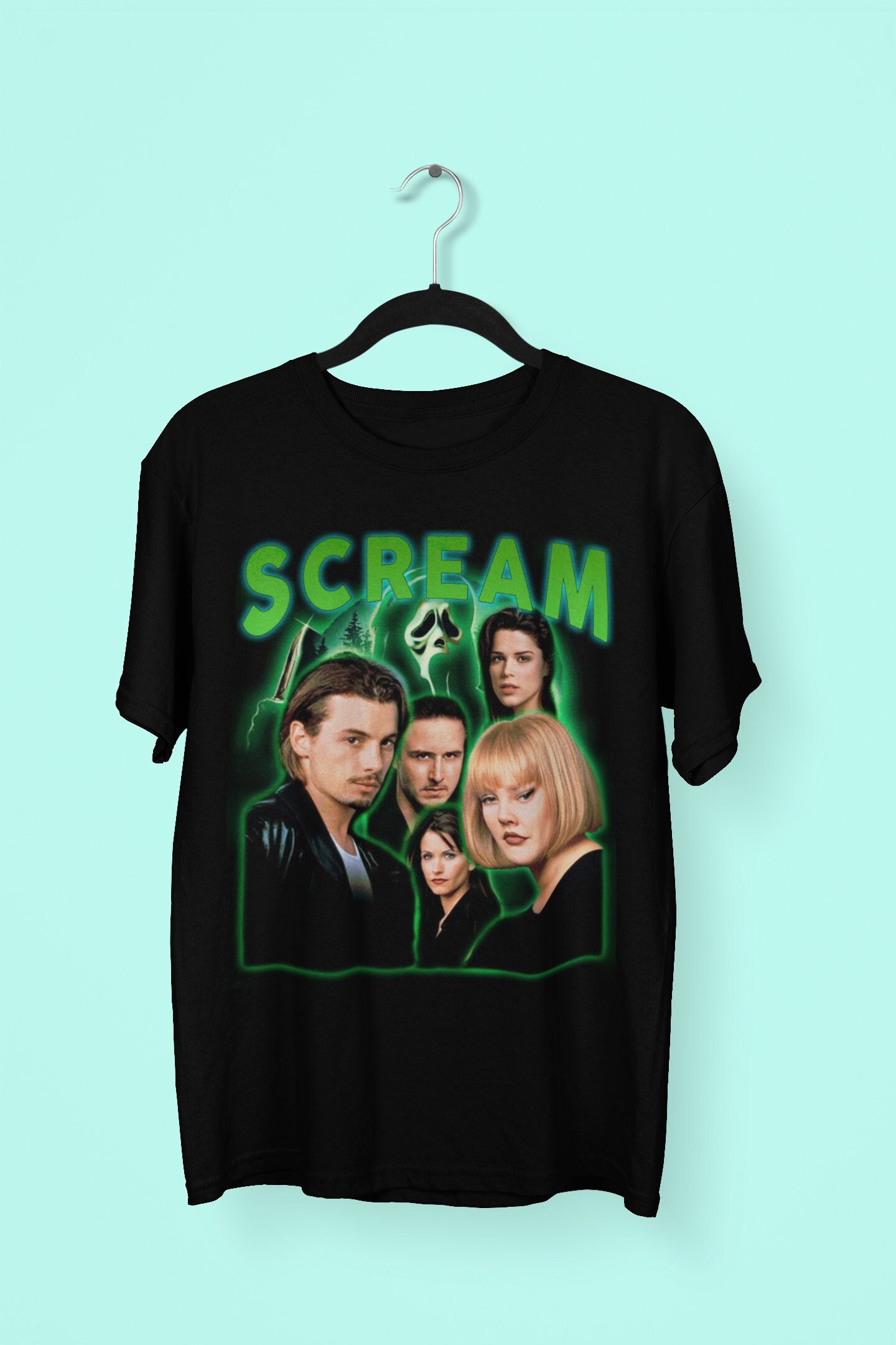 Scream 90s Horror Movie Unisex T-Shirt Scream 90s Horror Movie Unisex T-Shirt