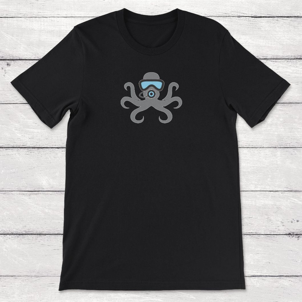 Scuba Octopus Snorkel Unisex T-Shirt Scuba Octopus Snorkel Unisex T-Shirt