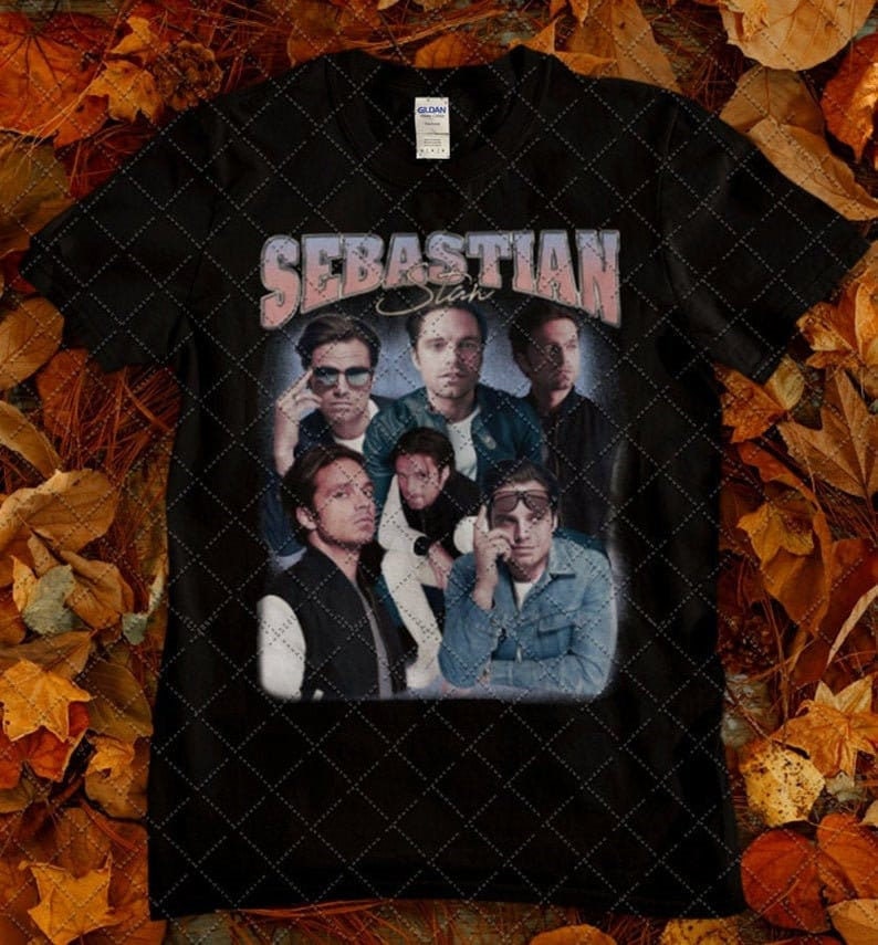 Sebastian Stan Vintage Retro Unisex T-Shirt Sebastian Stan Vintage Retro Unisex T-Shirt
