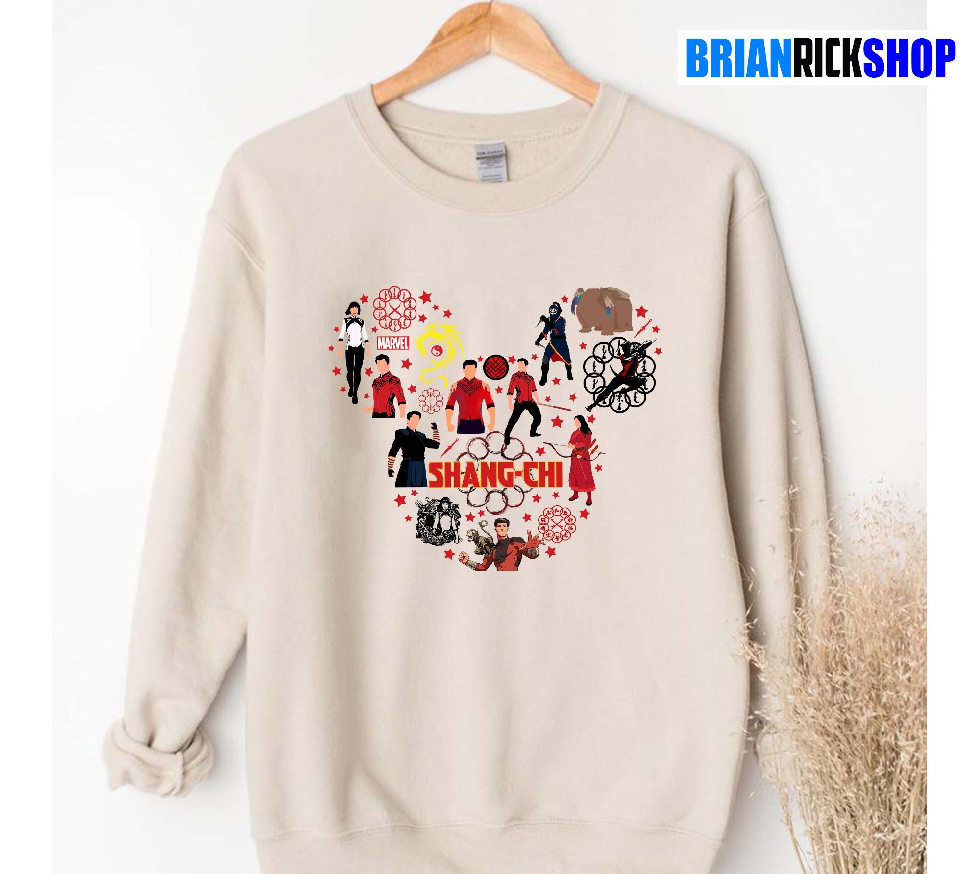 Shang-Chi And The Legend Of The Ten Rings Unisex Sweatshirt Shang-Chi And The Legend Of The Ten Rings Unisex Sweatshirt