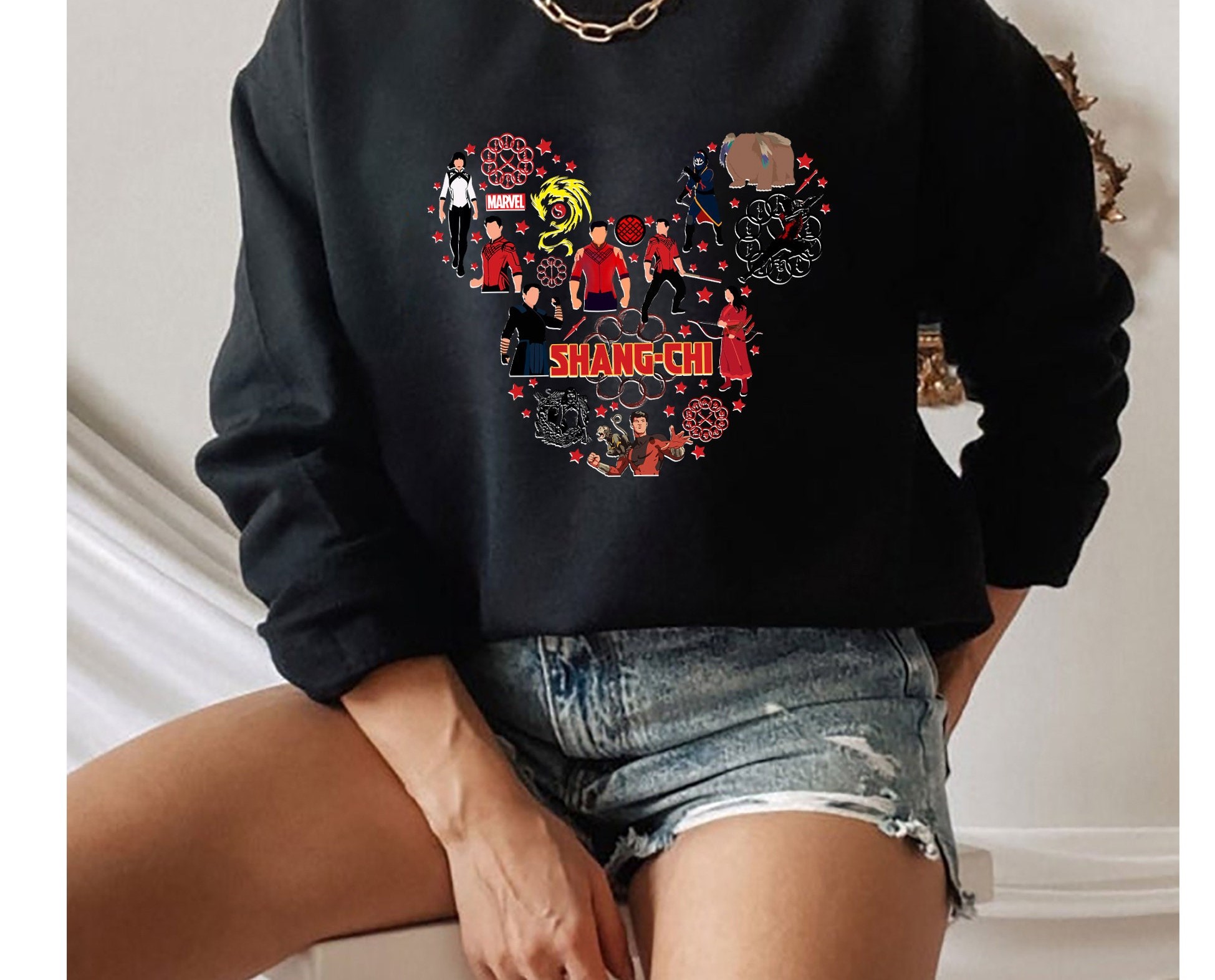 Shang-Chi And The Legend Of The Ten Rings Unisex Sweatshirt Shang-Chi And The Legend Of The Ten Rings Unisex Sweatshirt