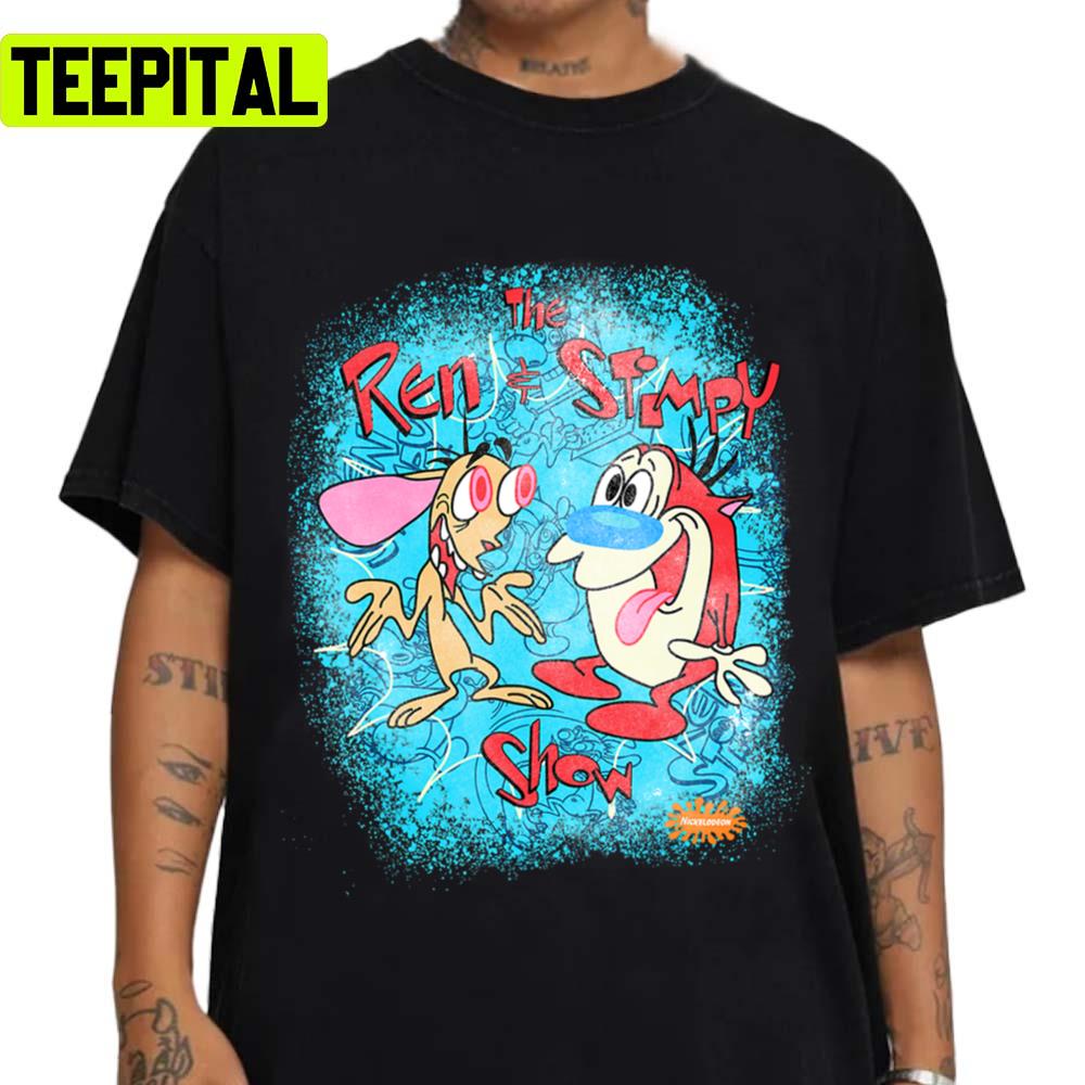 Show Graphic Ren And Stimpy 90s Cartoon Unisex T-Shirt Show Graphic Ren And Stimpy 90s Cartoon Unisex T-Shirt