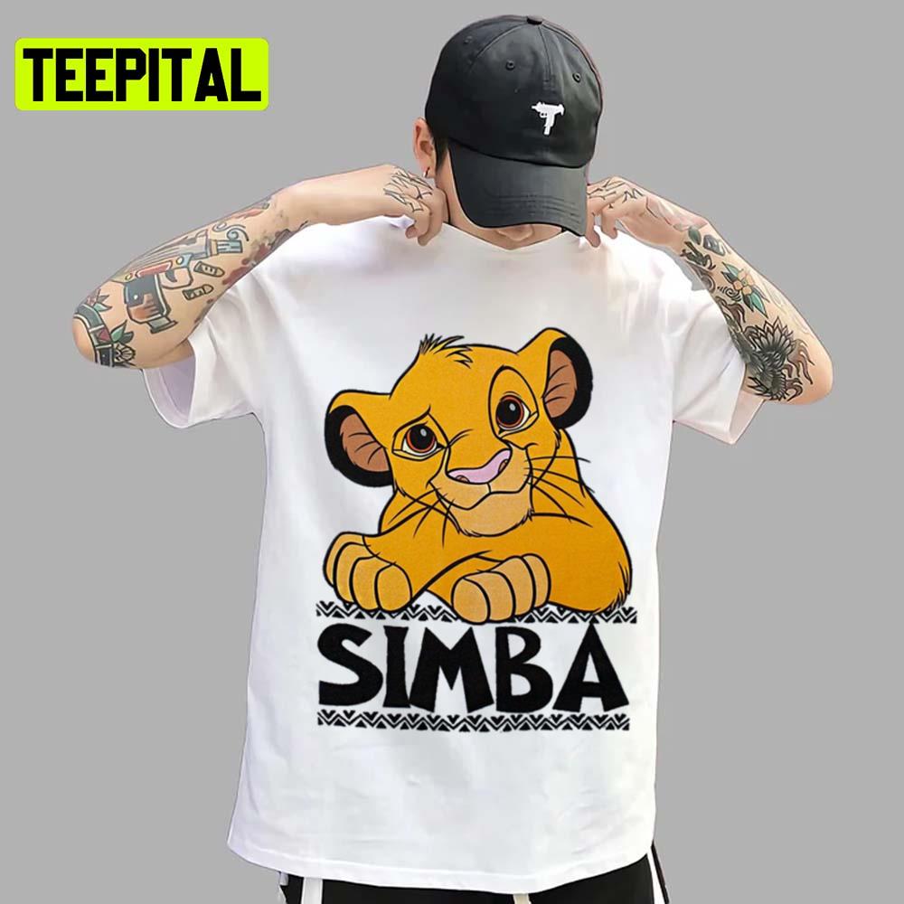 Simba The Lion King Design Unisex T-Shirt Simba The Lion King Design Unisex T-Shirt