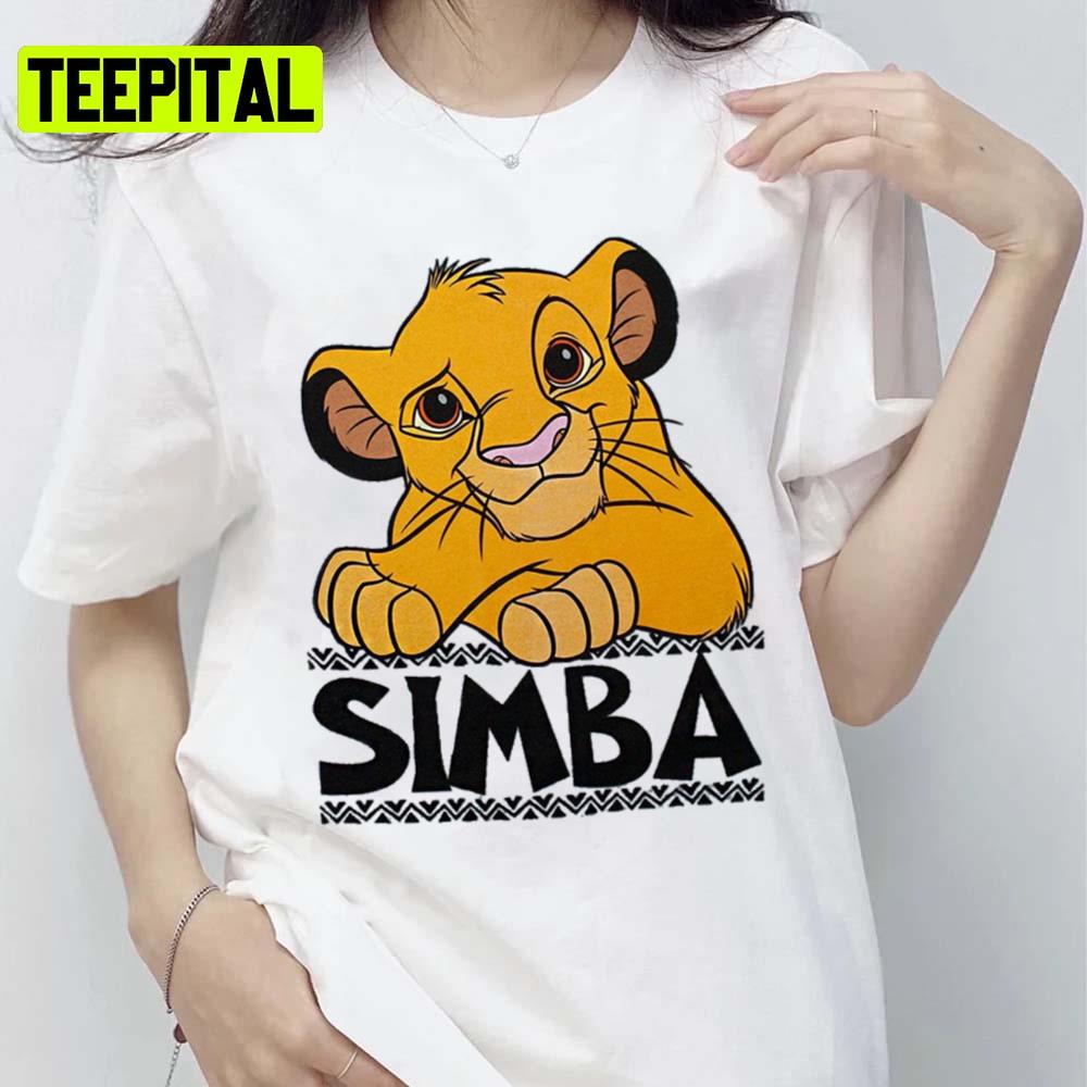 Simba The Lion King Design Unisex T-Shirt Simba The Lion King Design Unisex T-Shirt