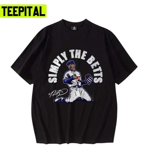 Simply The Betts Los Angeles Dodgers Champions Unisex T-Shirt