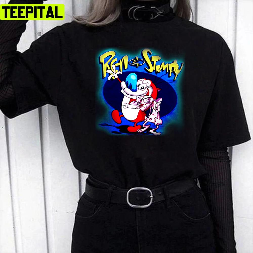 Sitcom Ren And Stimpy 90s Cartoon Unisex T-Shirt Sitcom Ren And Stimpy 90s Cartoon Unisex T-Shirt