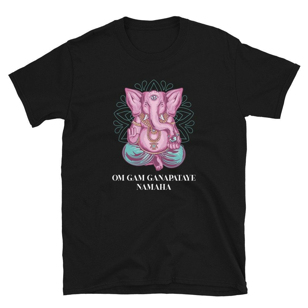 Sitting Ganapati Om Gam Ganapataye Namaha Unisex T-Shirt Sitting Ganapati Om Gam Ganapataye Namaha Unisex T-Shirt