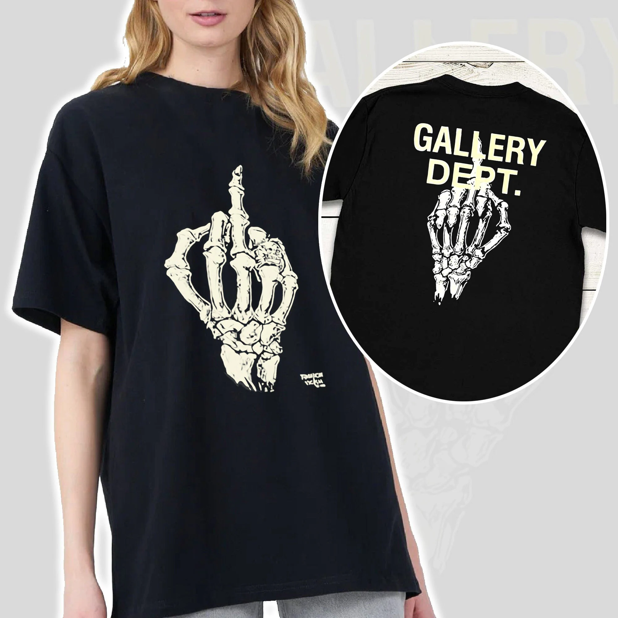 Skeleton Gallery Dept Illustration Unisex T-Shirt Skeleton Gallery Dept Illustration Unisex T-Shirt