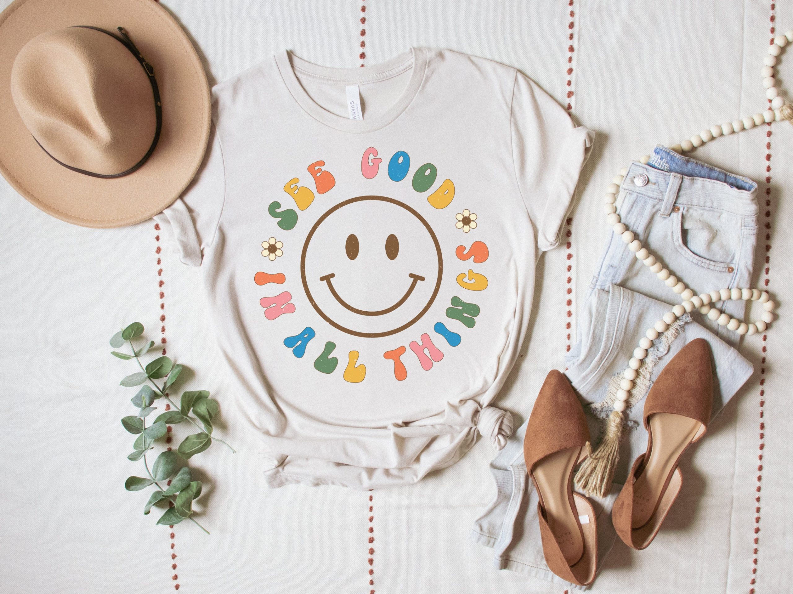 Smiley Face Happy Face Unisex T-Shirt Smiley Face Happy Face Unisex T-Shirt
