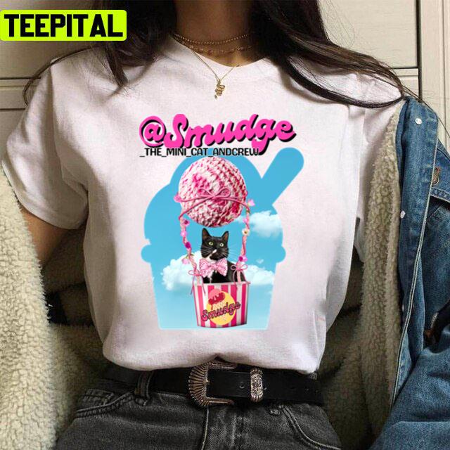 Smudge In A Hot Air Ice Cream Balloon Unisex T-Shirt Smudge In A Hot Air Ice Cream Balloon Unisex T-Shirt
