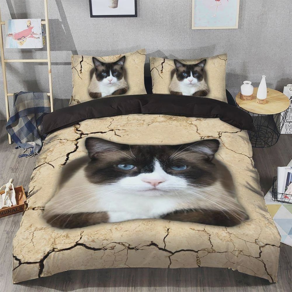 Snowshoe Cat Cotton Bedding Sets Snowshoe Cat Cotton Bedding Sets
