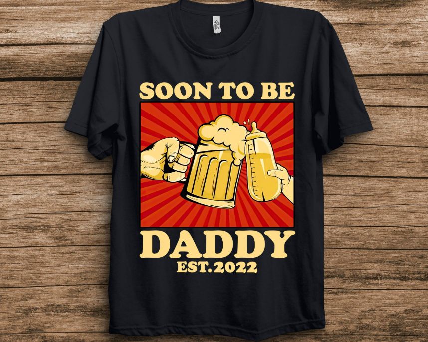 Soon To Be Daddy 2022 Dad Shirt Soon To Be Daddy 2022 Dad Shirt