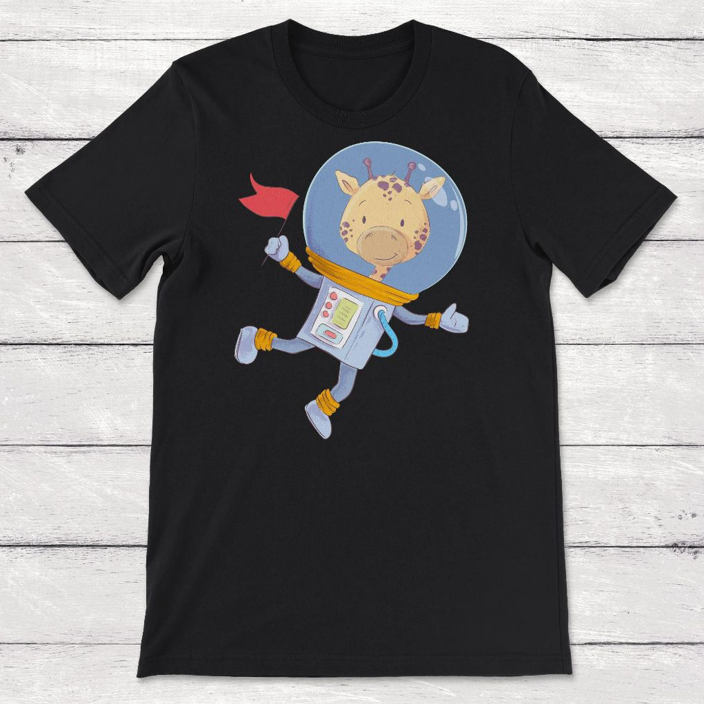Space Giraffe Astronaut Unisex T-Shirt Space Giraffe Astronaut Unisex T-Shirt