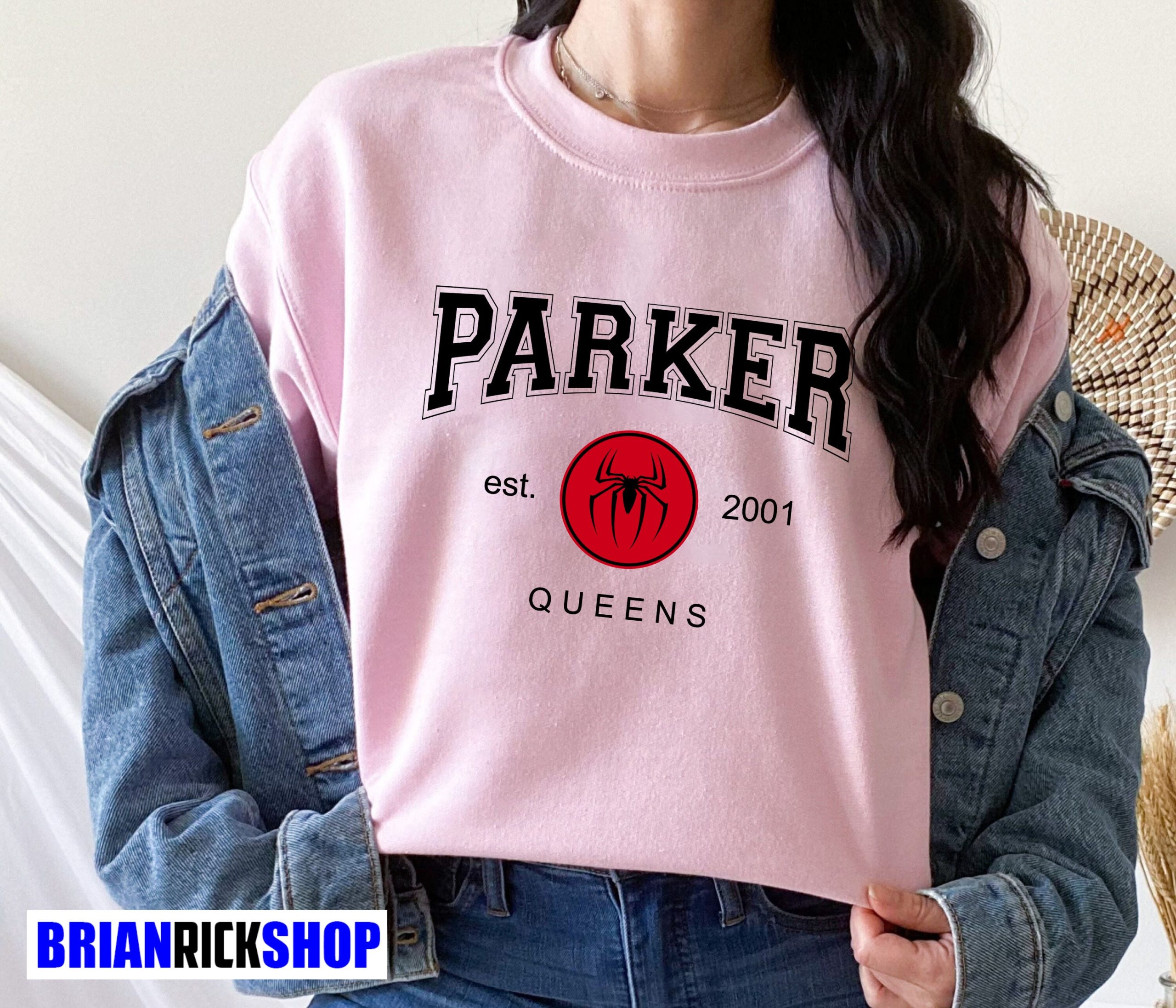 Spider-Man Parker Est 2001 Qeen Classic Design Unisex Sweatshirt Spider-Man Parker Est 2001 Qeen Classic Design Unisex Sweatshirt