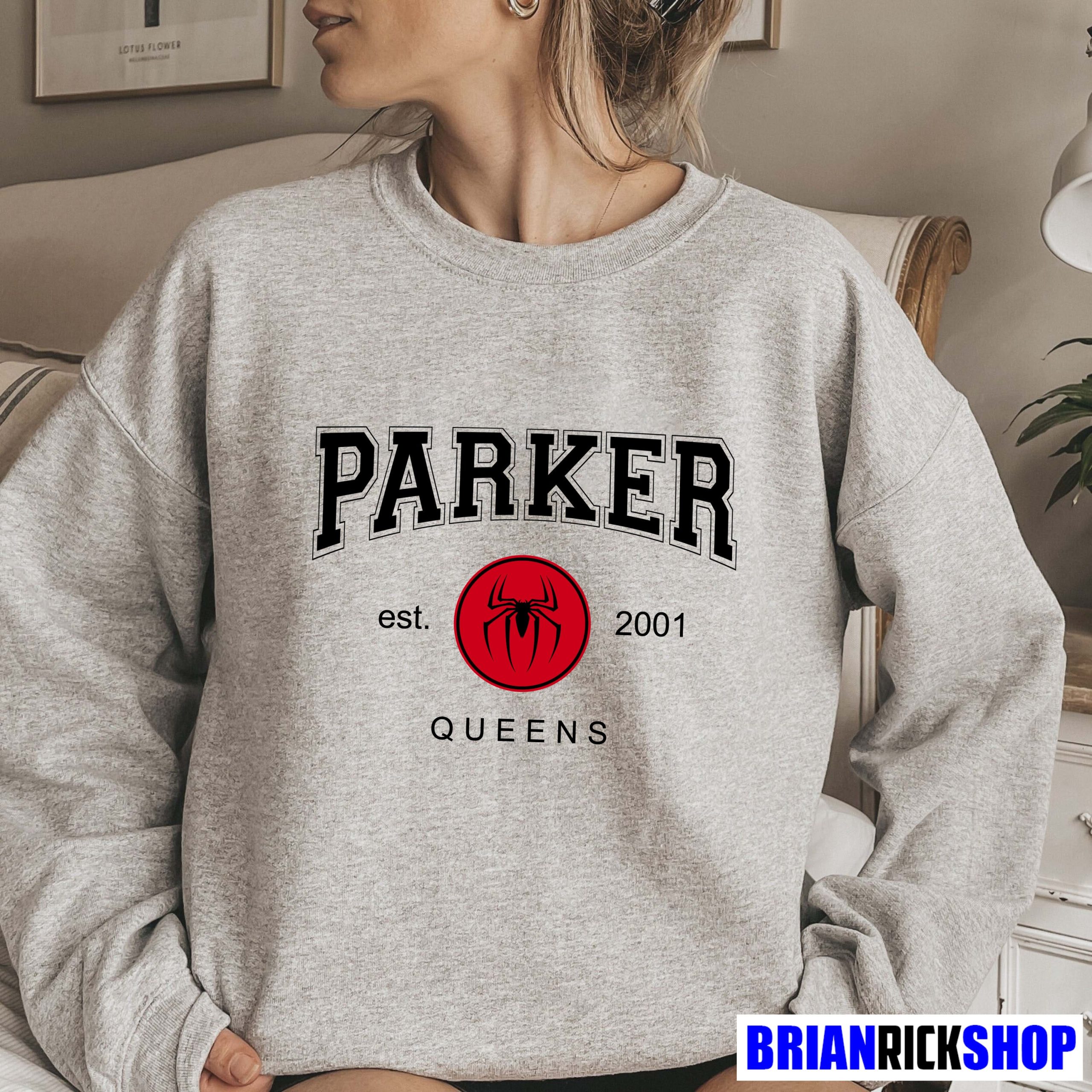 Spider-Man Parker Est 2001 Qeen Classic Design Unisex Sweatshirt Spider-Man Parker Est 2001 Qeen Classic Design Unisex Sweatshirt