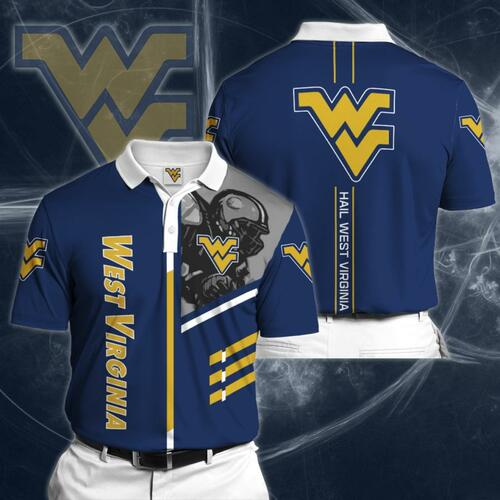 Sports American Football Ncaaf West Virginia Mountaineers Polo Shirt Shirt2963 All Over Print Shirt 3d T-shirt Sports American Football Ncaaf West Virginia Mountaineers Polo Shirt Shirt2963 All Over Print Shirt 3d T-shirt