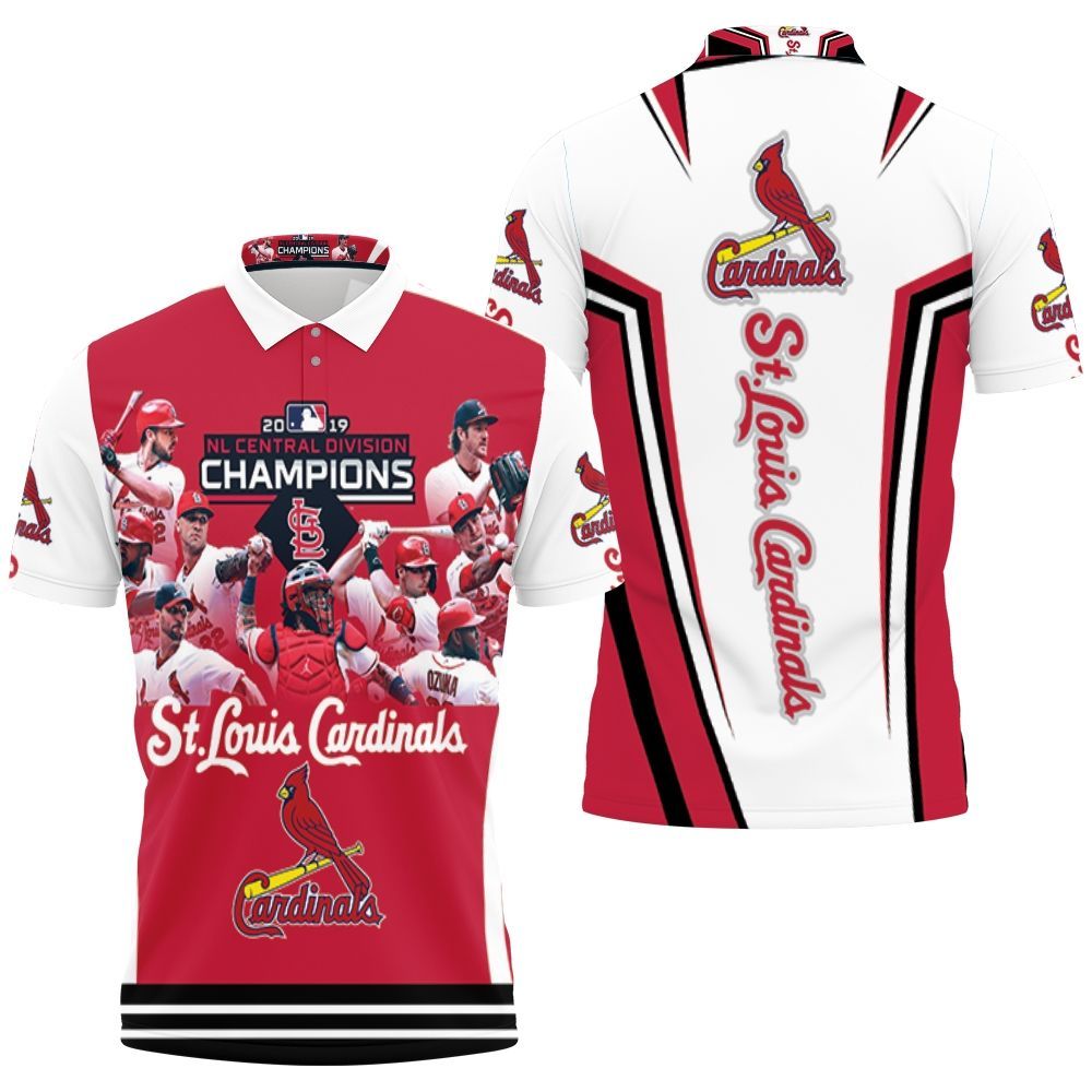 St Louis Cardinals 2019 Nl Central Champions For Fan Polo Shirt All Over Print Shirt 3d T-shirt St Louis Cardinals 2019 Nl Central Champions For Fan Polo Shirt All Over Print Shirt 3d T-shirt