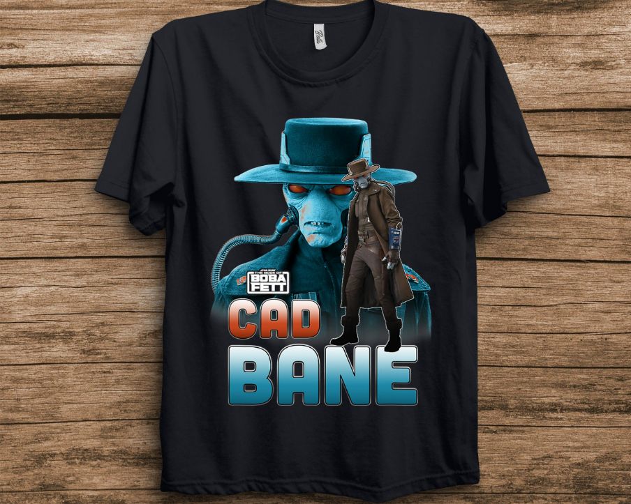 Star Wars The Book Of Boba Fett Cad Bane T-Shirt Star Wars The Book Of Boba Fett Cad Bane T-Shirt