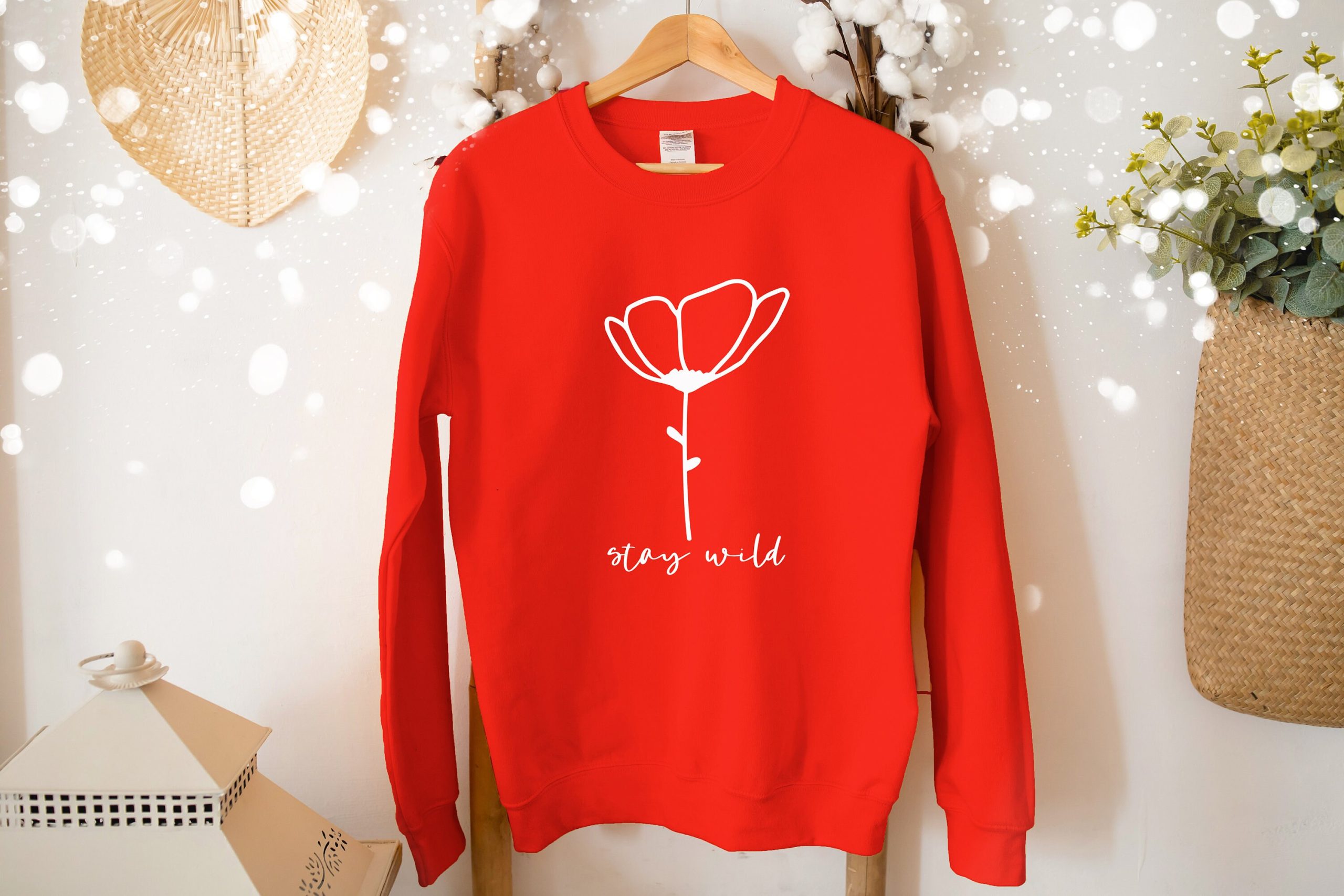 Stay Wild Cute Autumn Unisex Sweatshirt Stay Wild Cute Autumn Unisex Sweatshirt
