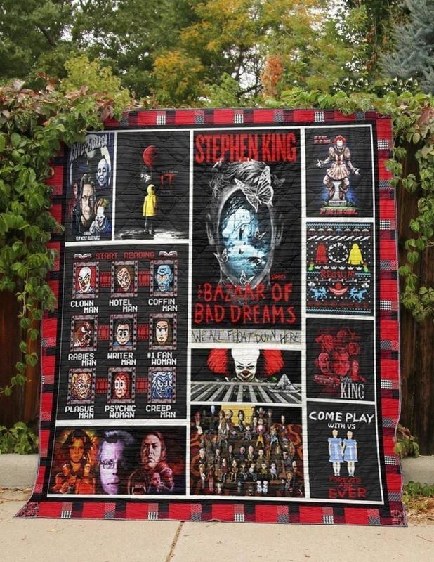 Stephen King Blanket Blanket Quilt Stephen King Blanket Blanket Quilt