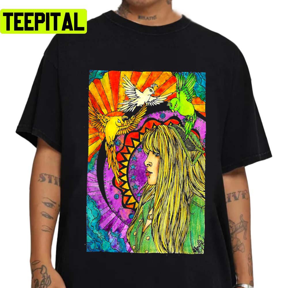 Stevie Nicks Vintage Kenny Loggins Unisex T-Shirt Stevie Nicks Vintage Kenny Loggins Unisex T-Shirt