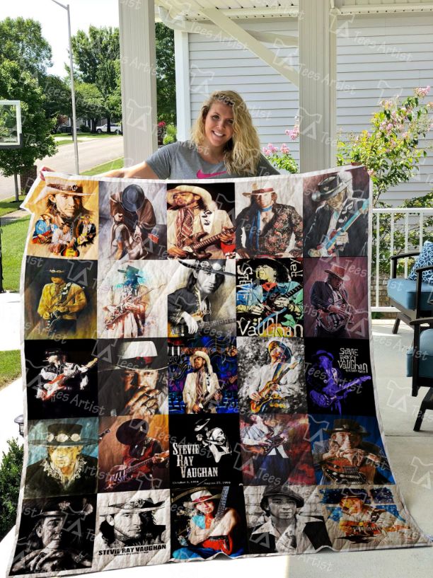 Stevie Ray Vaughan Quilt Blanket 0770 Stevie Ray Vaughan Quilt Blanket 0770