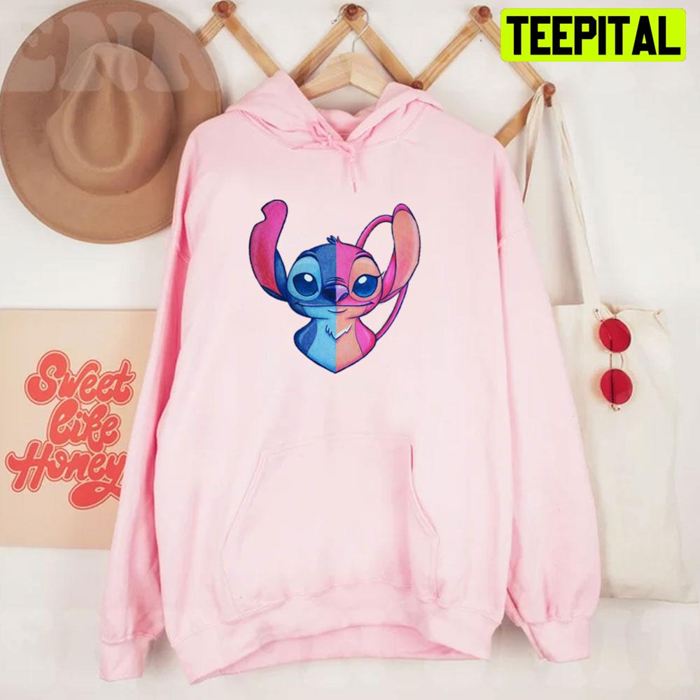 Stitch And Angel Soulmate Unisex T-Shirt Stitch And Angel Soulmate Unisex T-Shirt