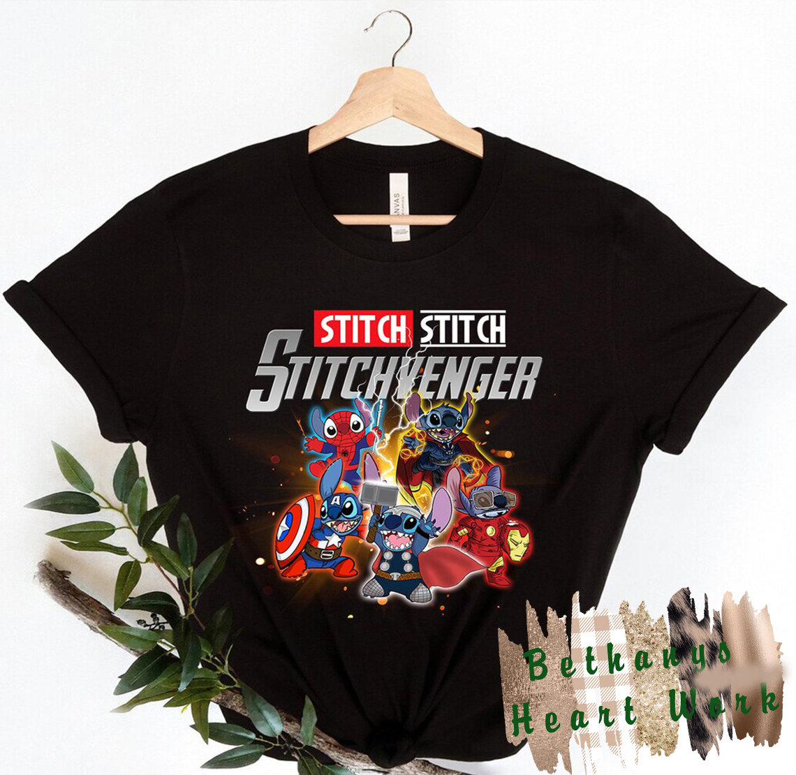 Stitchvengers Stitch Lilo And Stitch Ohana Means Family Unisex T-Shirt Stitchvengers Stitch Lilo And Stitch Ohana Means Family Unisex T-Shirt