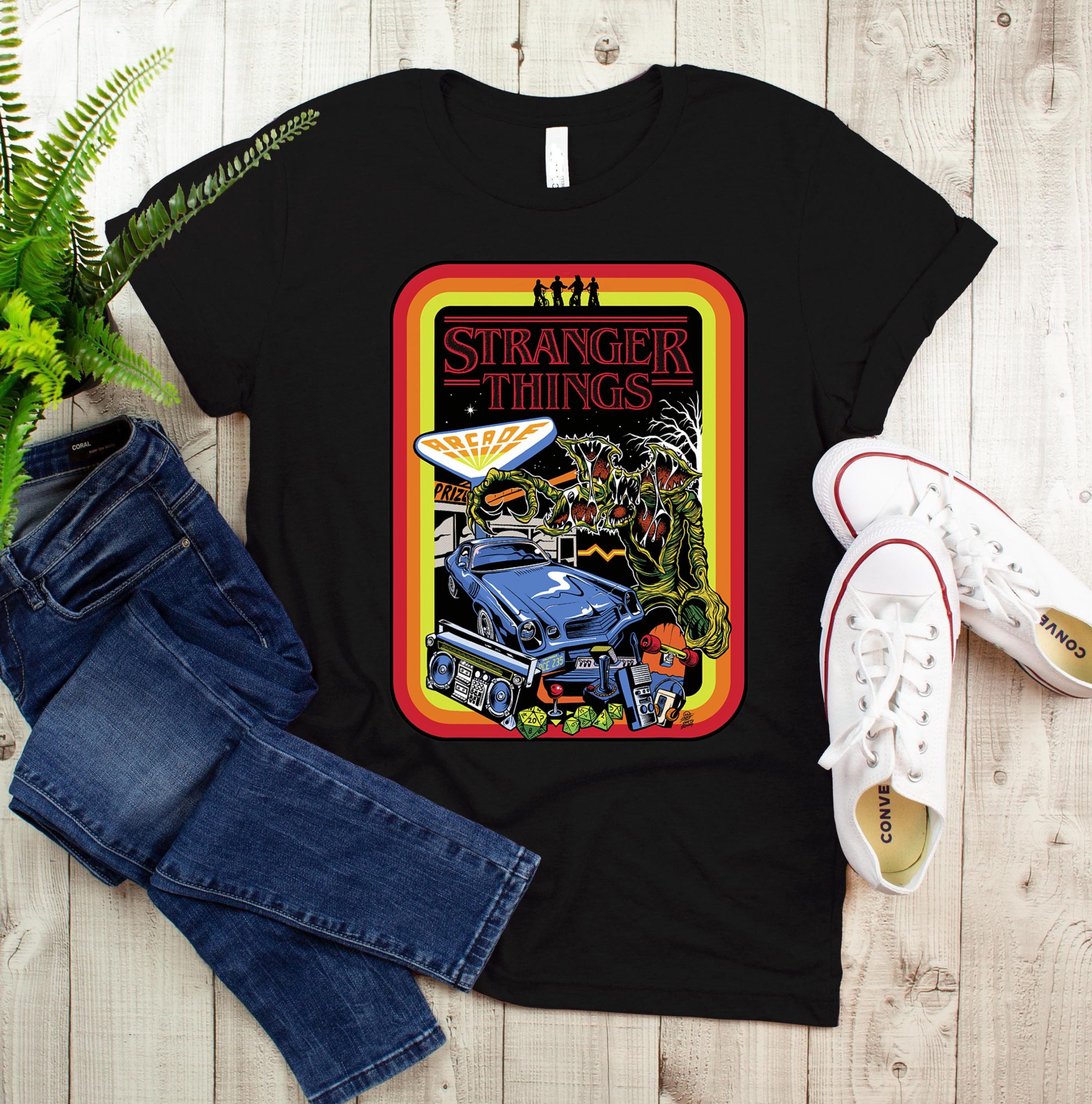 Stranger Things Day Retro Unisex T-Shirt Stranger Things Day Retro Unisex T-Shirt