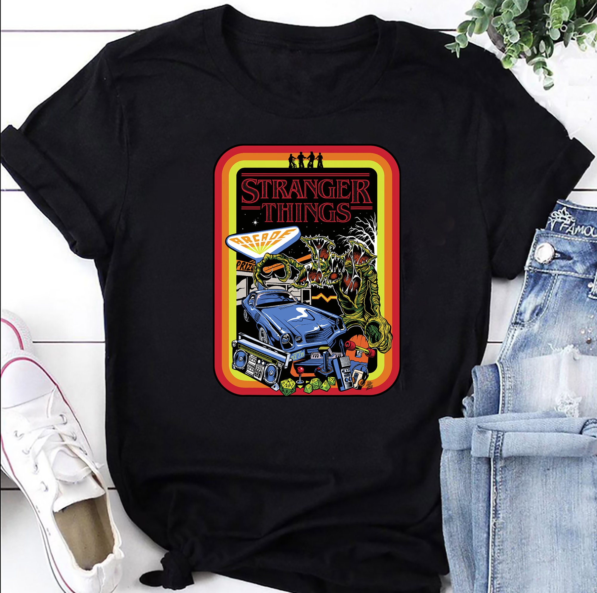 Stranger Things Day Retro Unisex T-Shirt Stranger Things Day Retro Unisex T-Shirt
