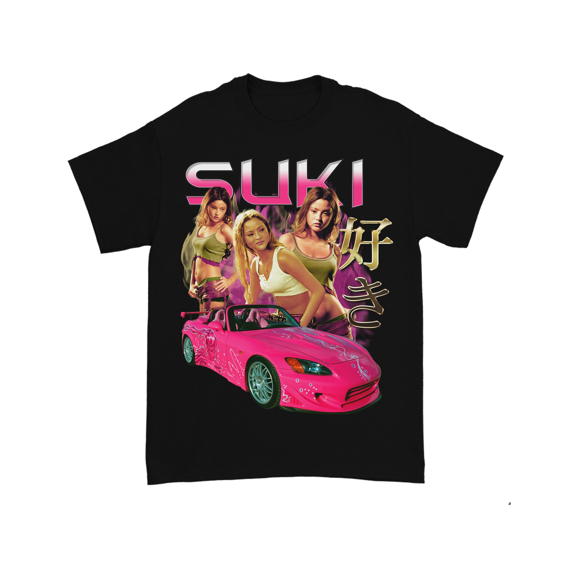 Suki 2 Fast 2 Furious Vintage 90's Graphic Unisex T-Shirt Suki 2 Fast 2 Furious Vintage 90's Graphic Unisex T-Shirt