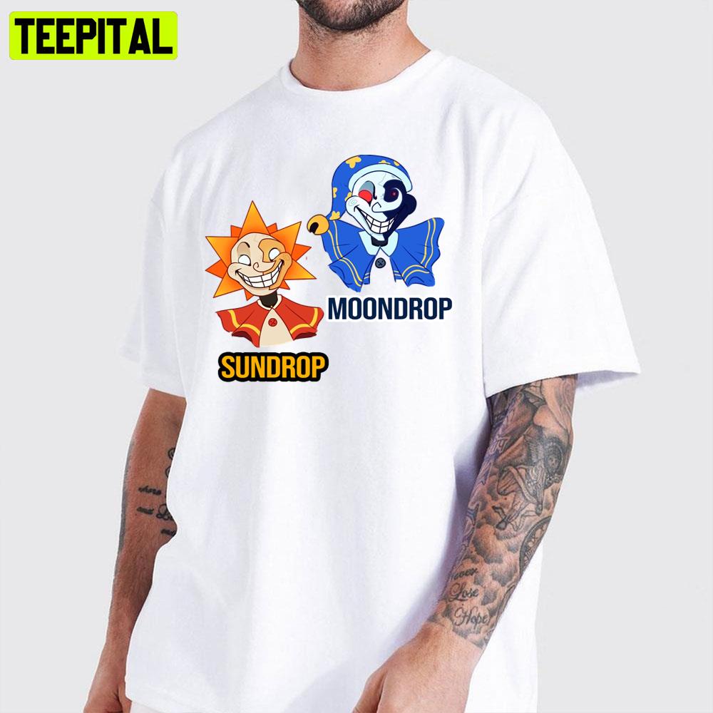 Sundrop And Moondrop Happy Face Unisex T-Shirt Sundrop And Moondrop Happy Face Unisex T-Shirt