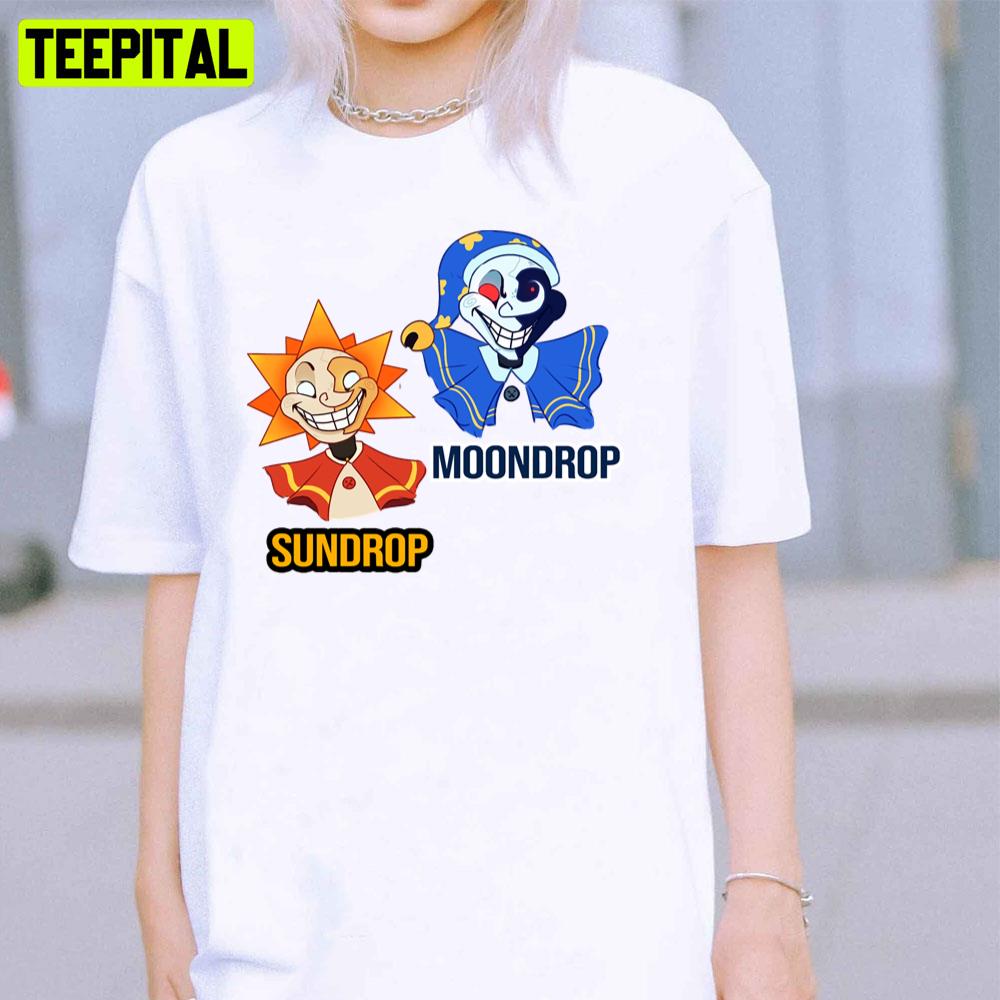 Sundrop And Moondrop Happy Face Unisex T-Shirt Sundrop And Moondrop Happy Face Unisex T-Shirt