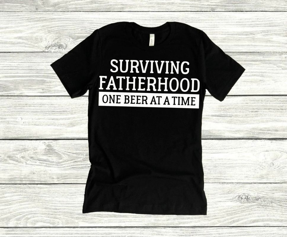 Surviving Fatherhood One Beer At a Time Shirt Surviving Fatherhood One Beer At a Time Shirt