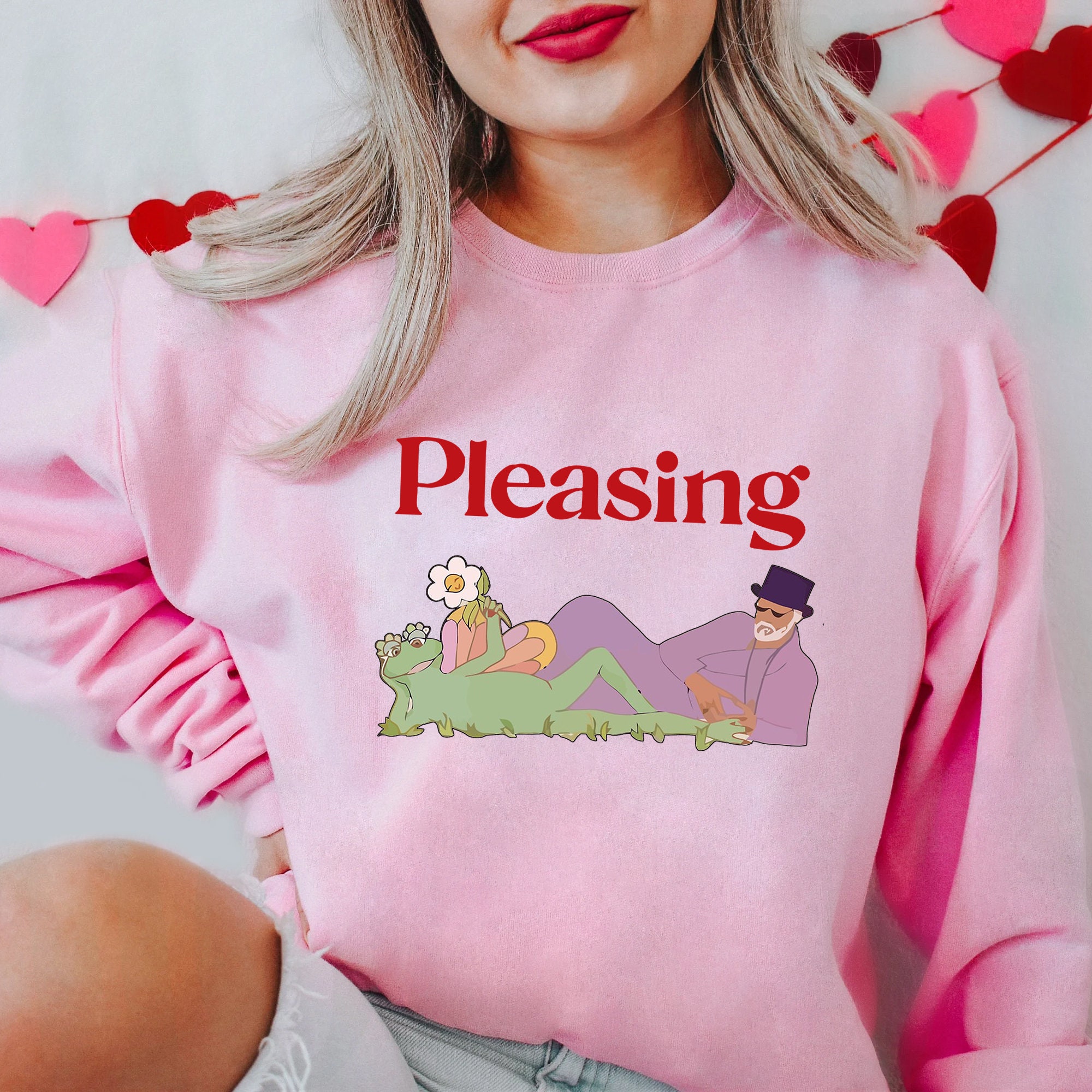 Sweet Pleasing Frog Shroom Bloom Unisex Sweatshirt Sweet Pleasing Frog Shroom Bloom Unisex Sweatshirt