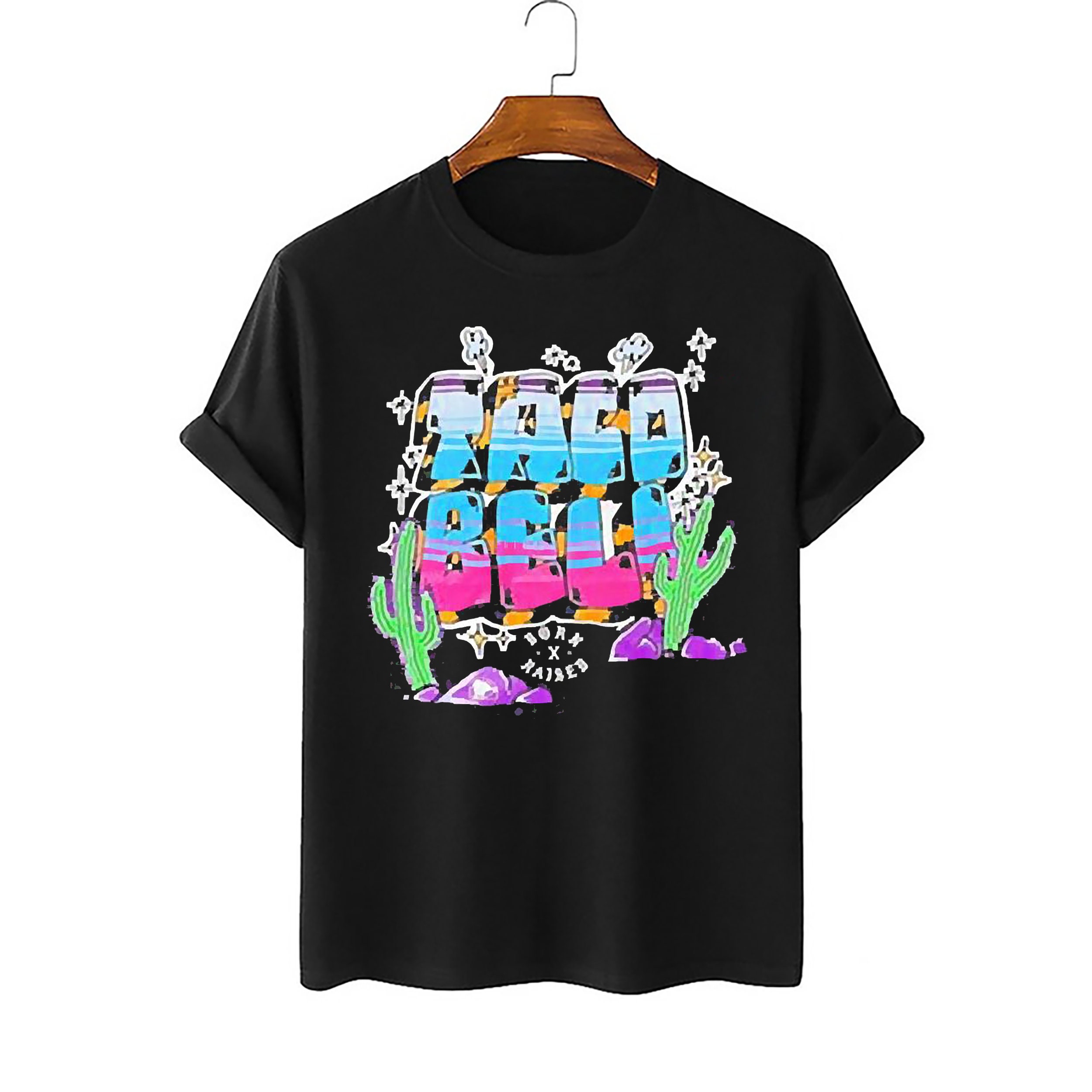 Taco Bell Born X Raised Design Unisex T-Shirt Taco Bell Born X Raised Design Unisex T-Shirt