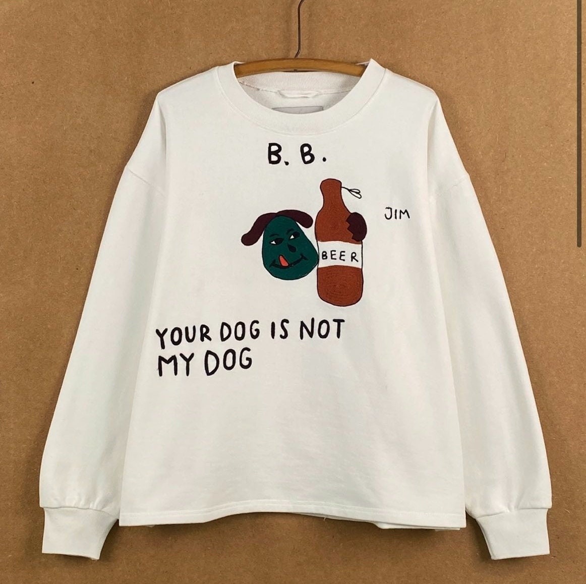 Taehyung Your Dog Is Not My Dog Bangtan Boys Unisex Sweatshirt Taehyung Your Dog Is Not My Dog Bangtan Boys Unisex Sweatshirt