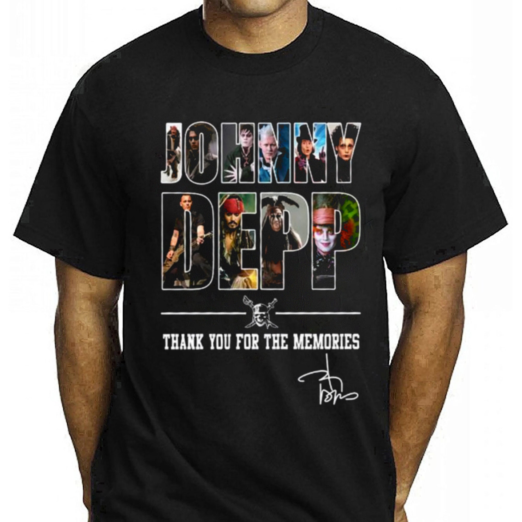 Thank You For The Memories Johnny Depp Unisex Shirt Thank You For The Memories Johnny Depp Unisex Shirt
