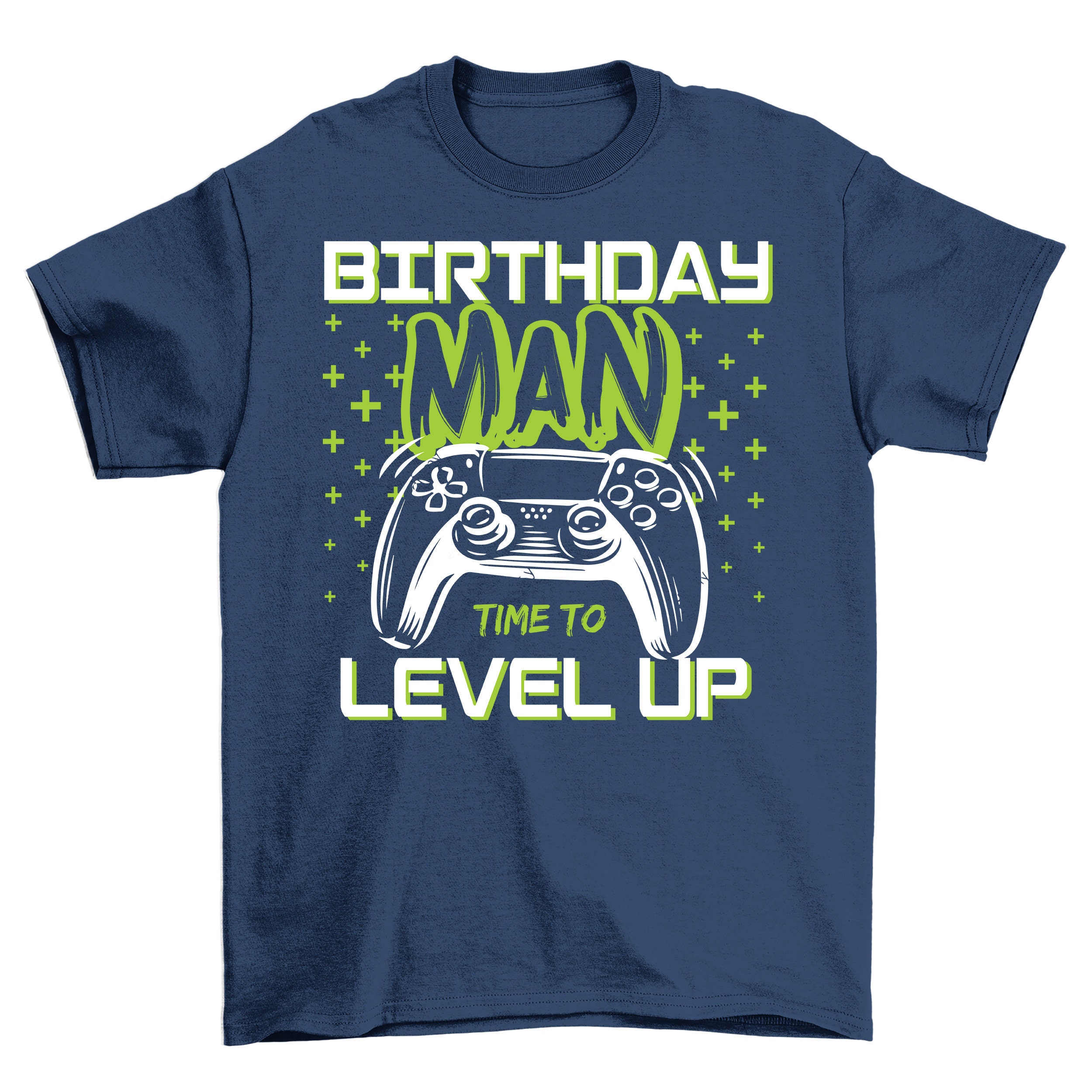 The Birthday Man Time To Level Up Retro Art Unisex T-Shirt The Birthday Man Time To Level Up Retro Art Unisex T-Shirt