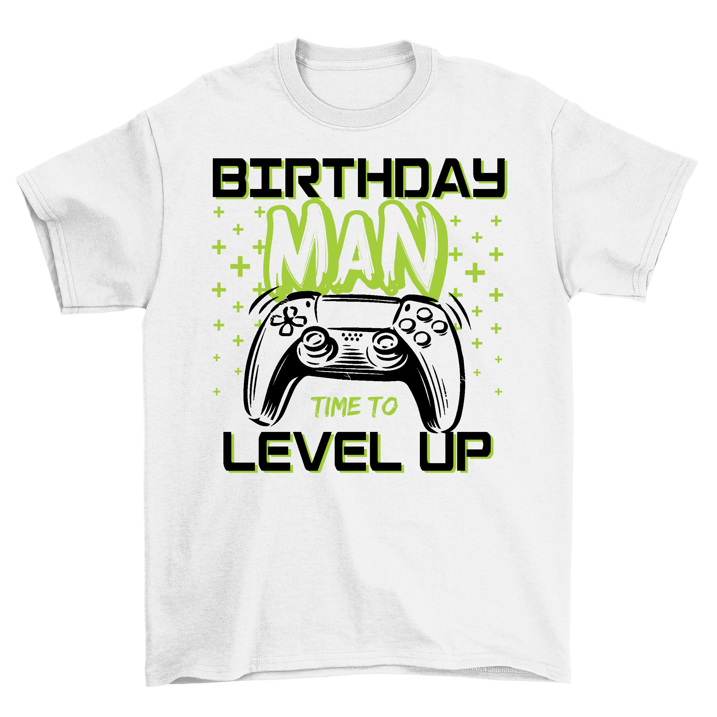 The Birthday Man Time To Level Up Retro Art Unisex T-Shirt The Birthday Man Time To Level Up Retro Art Unisex T-Shirt