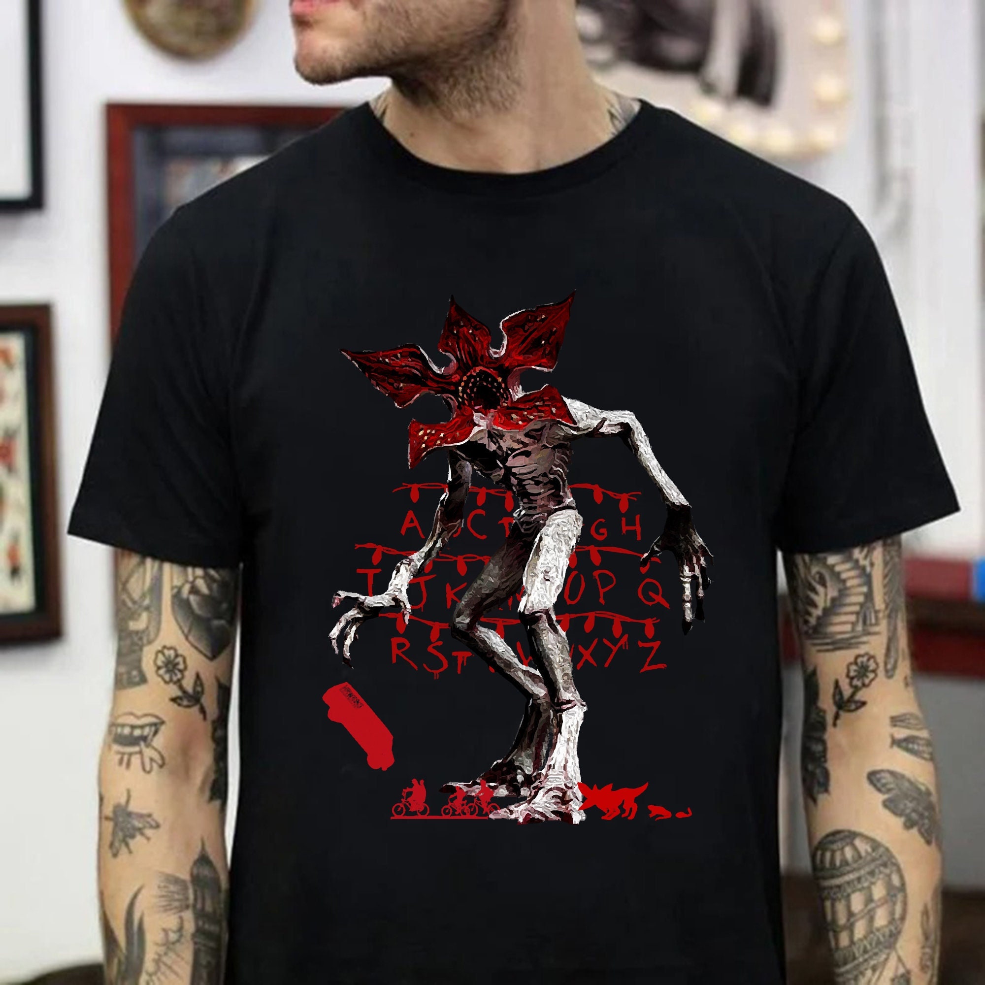 The Demogorgon Strang Things 4 Art Unisex T-Shirt The Demogorgon Strang Things 4 Art Unisex T-Shirt