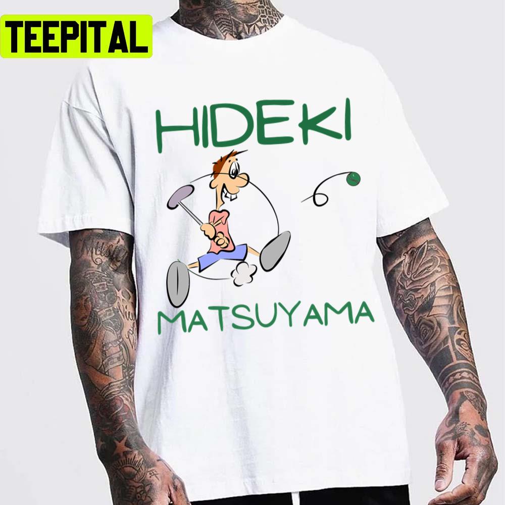 The Golf Master Hideki Matsuyama Unisex T-Shirt The Golf Master Hideki Matsuyama Unisex T-Shirt