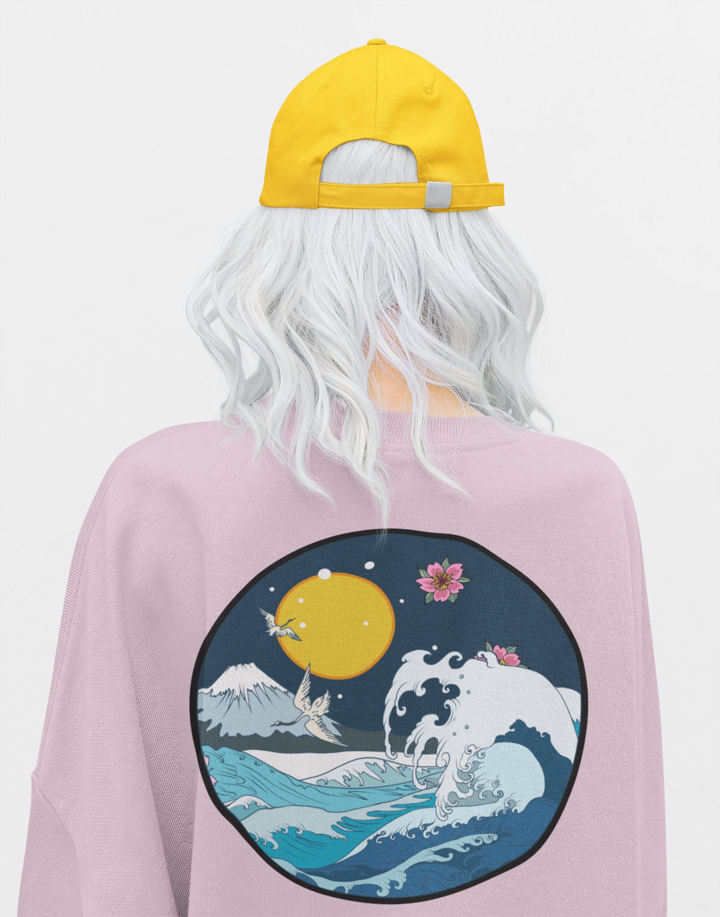The Great Wave Off Kanagawa Japan Art Unisex Sweatshirt The Great Wave Off Kanagawa Japan Art Unisex Sweatshirt