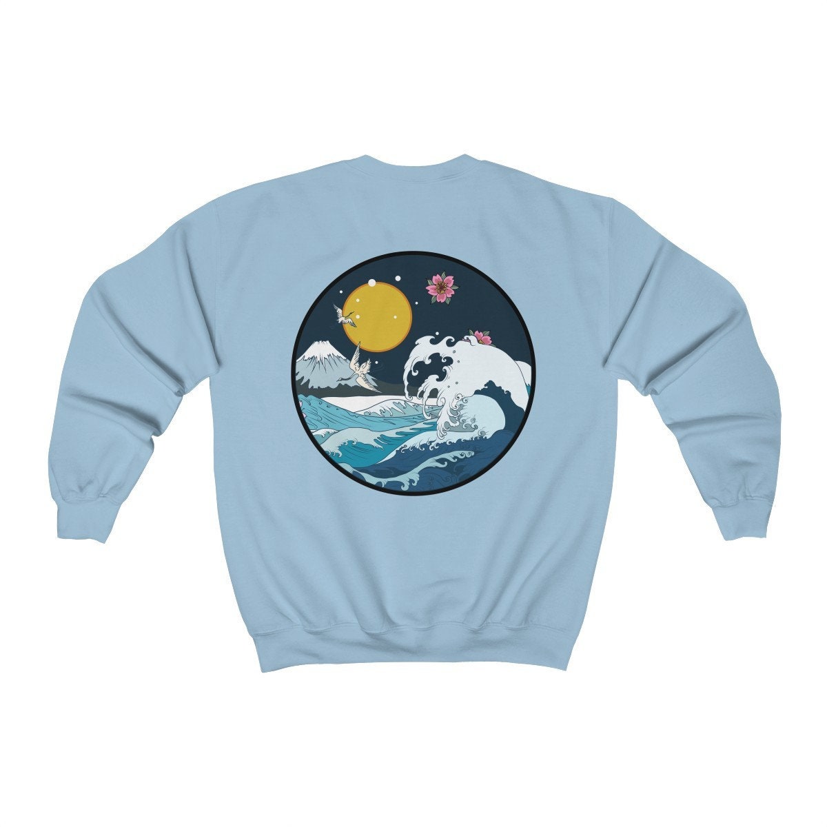 The Great Wave Off Kanagawa Japan Art Unisex Sweatshirt The Great Wave Off Kanagawa Japan Art Unisex Sweatshirt