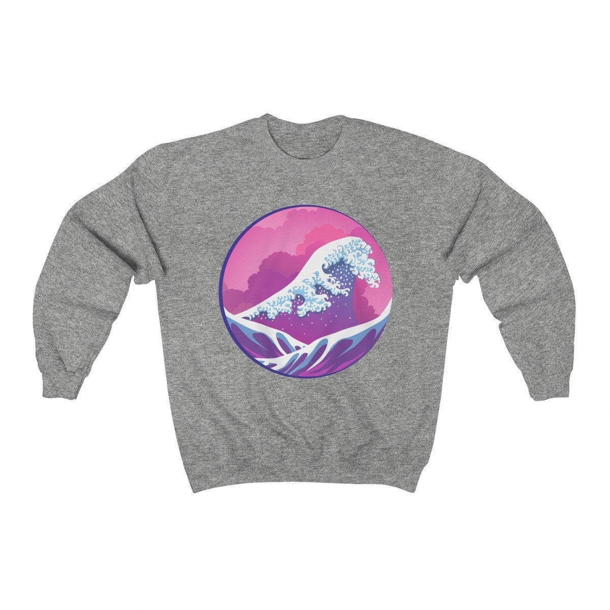 The Great Wave Off Kanagawa Japan Art Unisex Sweatshirt The Great Wave Off Kanagawa Japan Art Unisex Sweatshirt