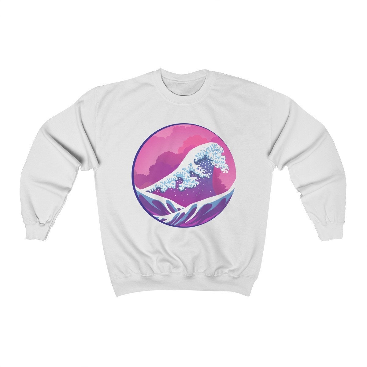 The Great Wave Off Kanagawa Japan Art Unisex Sweatshirt The Great Wave Off Kanagawa Japan Art Unisex Sweatshirt