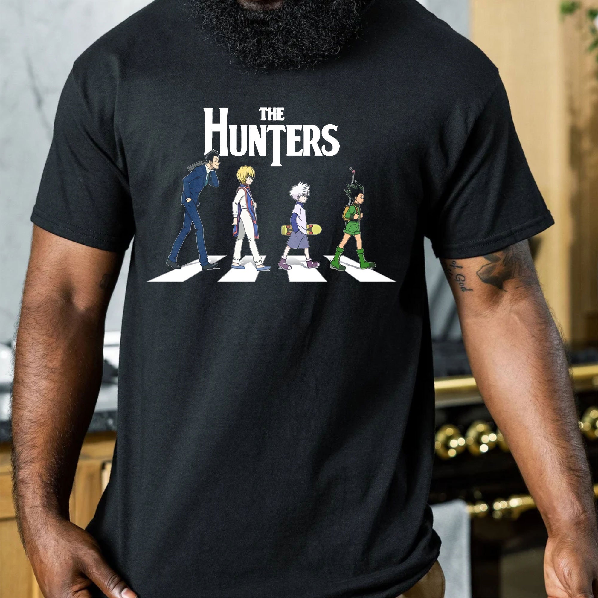 The Hunter Abbey Road Art Unisex T-Shirt The Hunter Abbey Road Art Unisex T-Shirt
